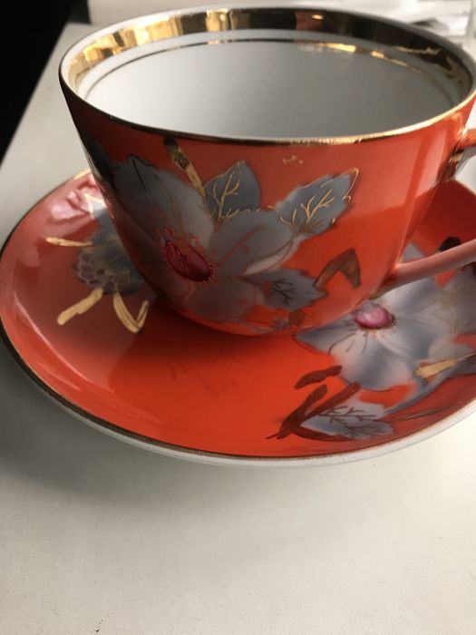 Чайная пара Мальва подарочный вариант