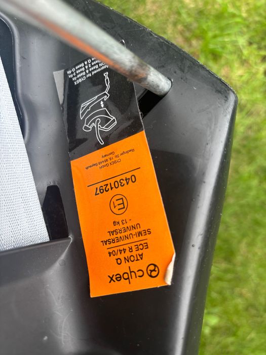 Nosidło/ fotelik CYBEX z bazą isofix