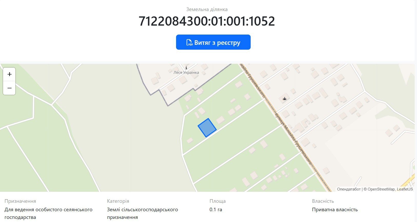 Земельна ділянка