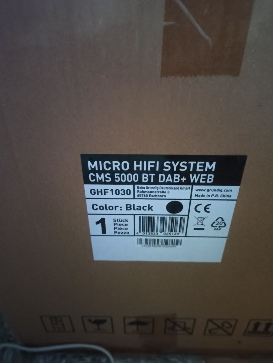 Grundig CMS 5000 BT DAB+ WEB Micro H-fi Gwarancja Prezent na Komunię