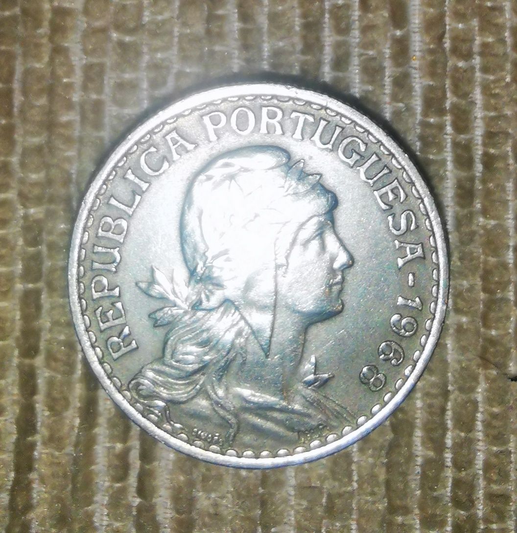 Moeda 1 escudo 1968