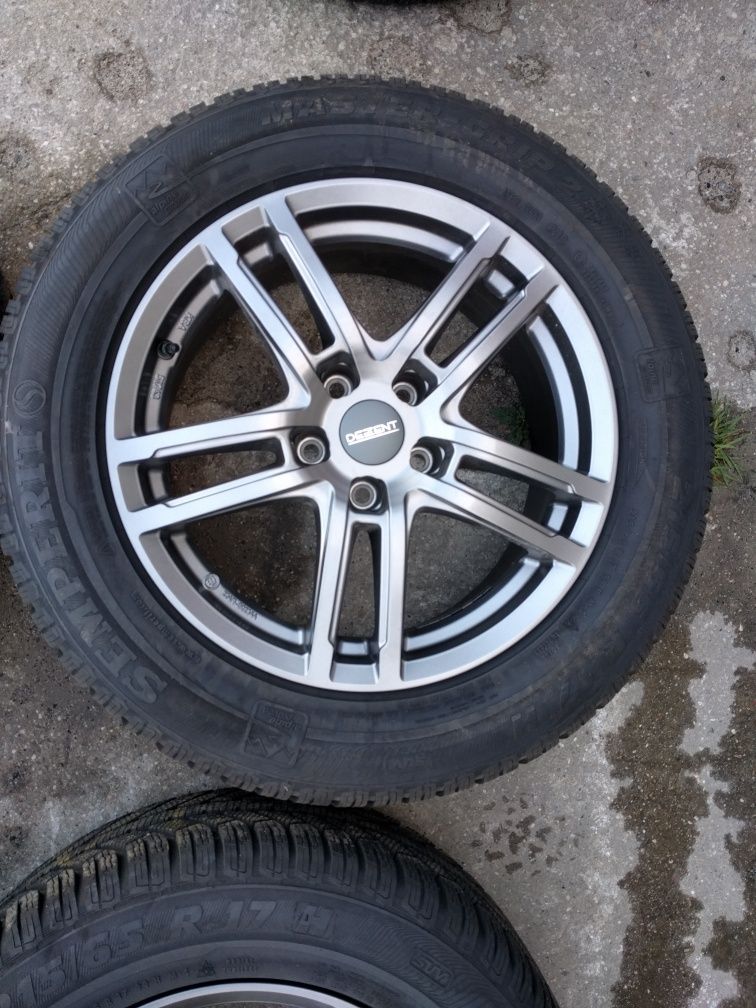 Koła aluminiowe 17 Volkswagen Seat Skoda 5x112 ET40 Zima 215/65R17