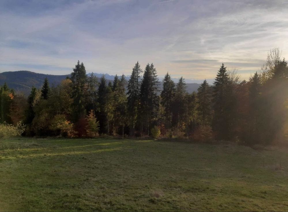 Sprzedam działkę w górach z widokiem na Tatry