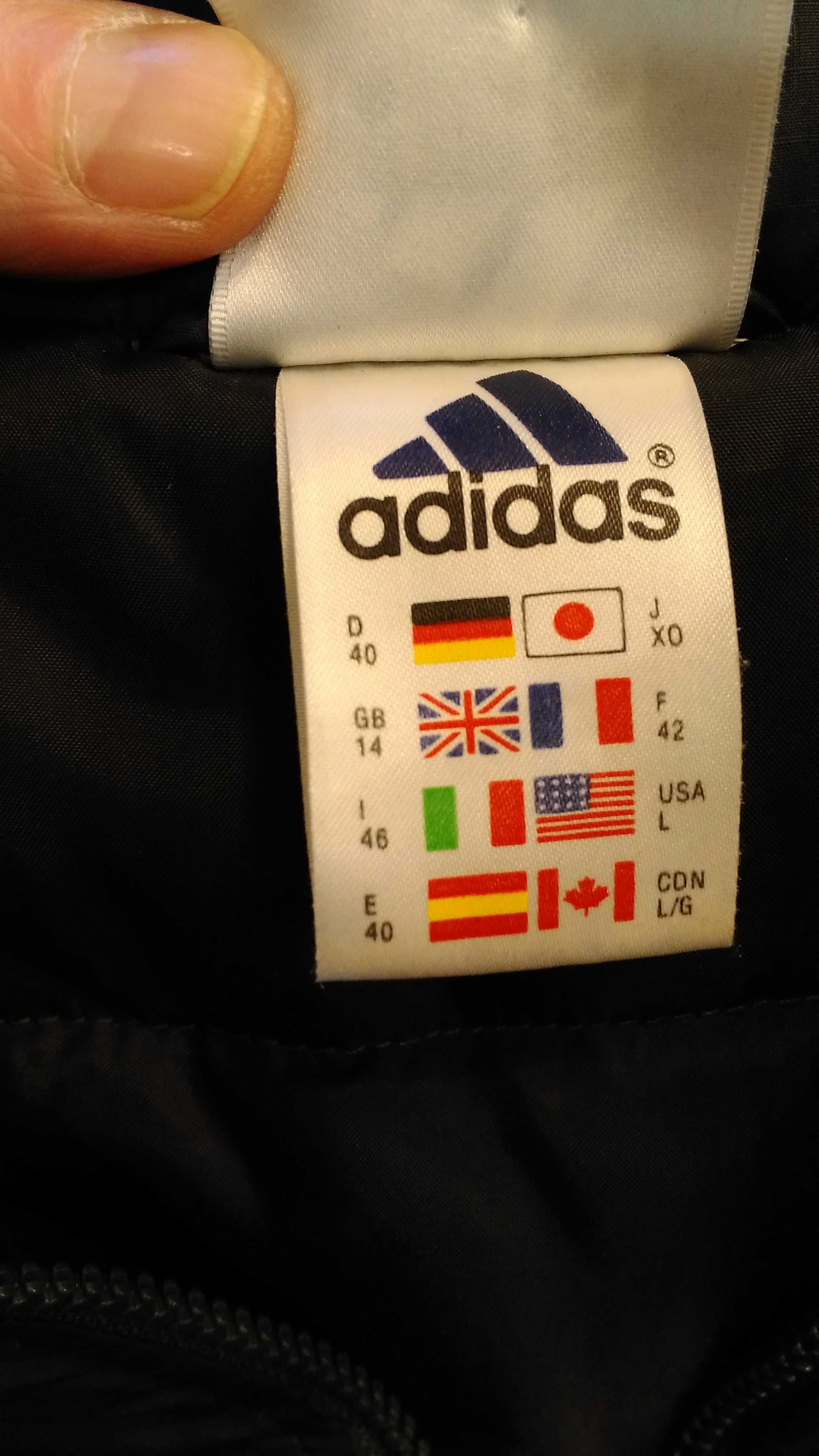 Vintage kamizelka(bezrekawnik)adidas haft logo(unisex)