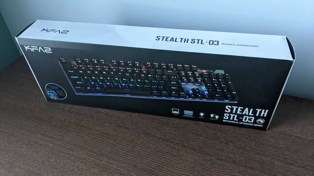 Klawiatura komputerowa KFA2 Stealth STL-03 podświetlana