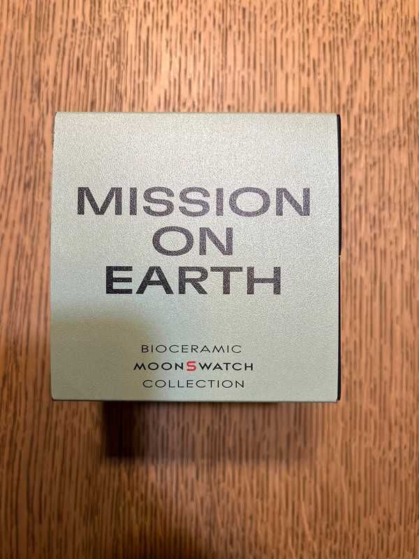 Zegarek Omega x Swatch SO33G100 Mission to Earth - Trwały materiał