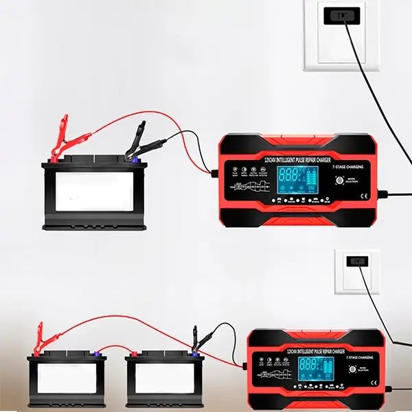 Автоматичний зарядний пристрій 12в - 10а, 24в - 5а