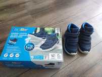 Buty zimowe 27 air fresh niebieskie buty dziecięce na rzepy granat