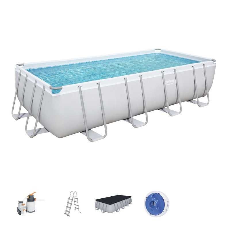 Piscina BESTWAY Rentangular  549x274x122 cm  COMO NOVA