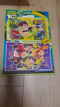 Puzzle Ben 10, 2x60 elementów