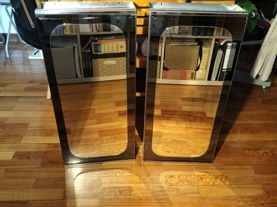 Armários em inox para casa de banho