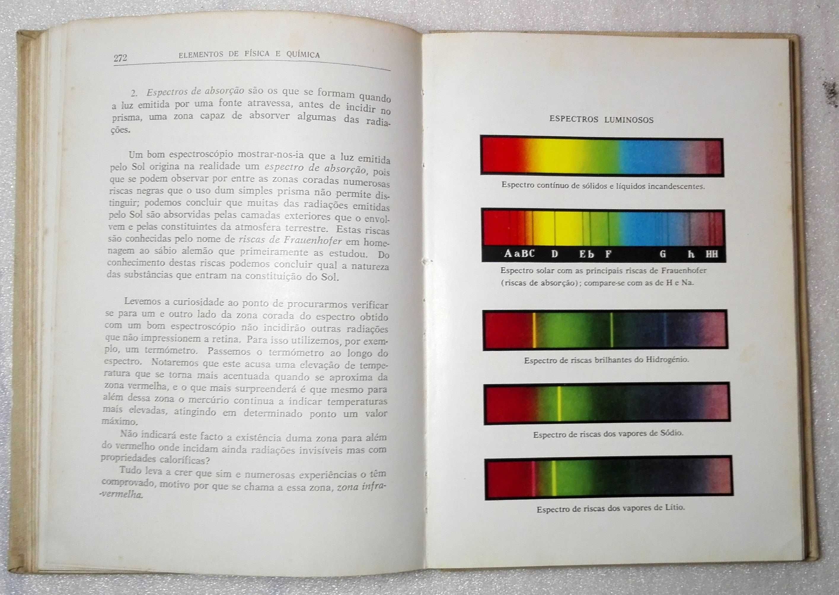 Livro Elementos de Fisica e Quimica – Tomo II