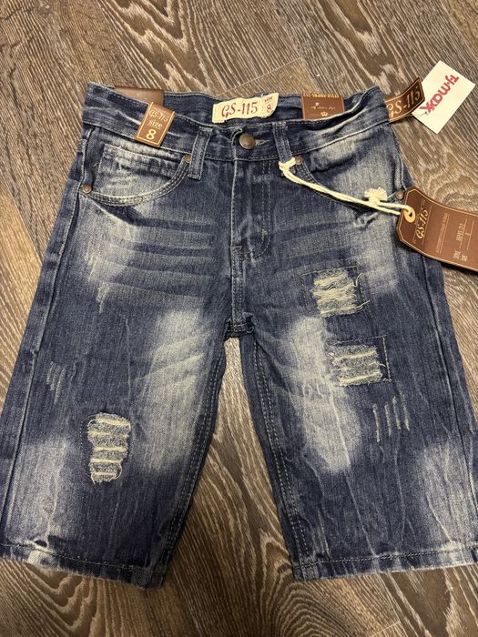 Джинсовые шорты на мальчика