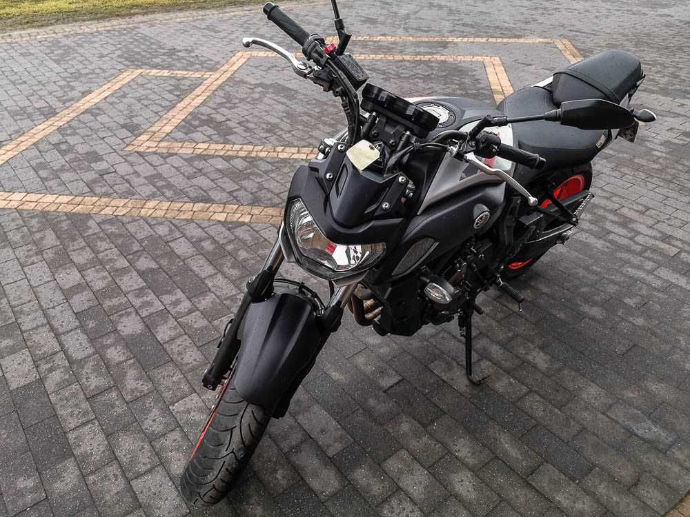 Yamaha MT07, rok 2021