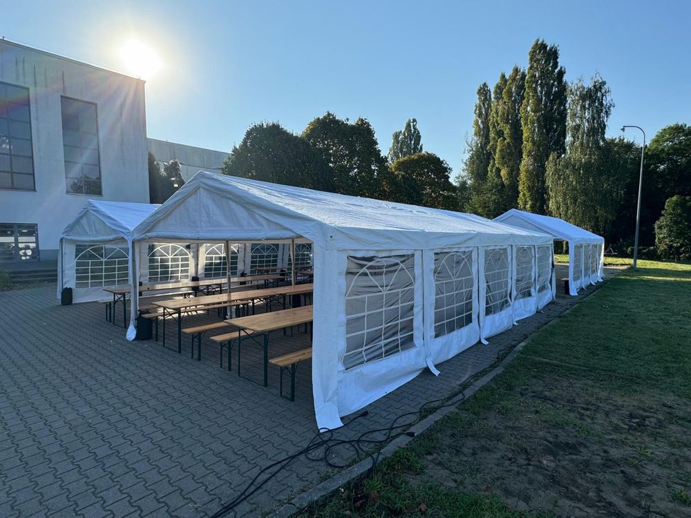 Wypożyczę namioty imprezowe / Cateringowe 5x10 i 4x8 + Stoły 80x220