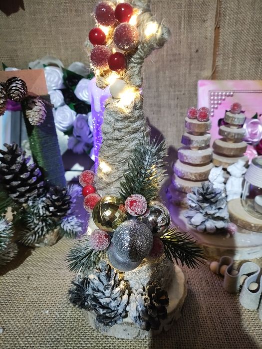 Choinki świąteczne. Rękodzieło.Handmade