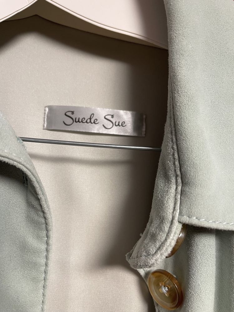 Suede sue платье замш