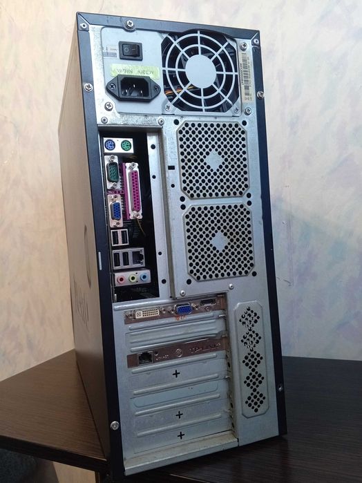 2ядра,3гб,GT220 512mb,hdd250 ПК+монитор AOC 19"