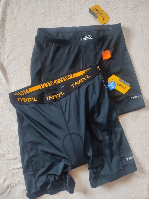 Дешево! Велошорти. Нові. Trayl оригінал.Велобріджі.Л. ХЛ. з памперсом