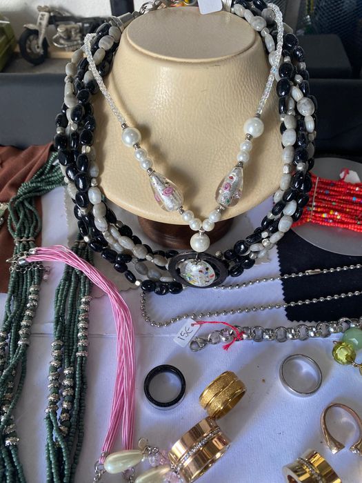 Lote de joias bijuterias