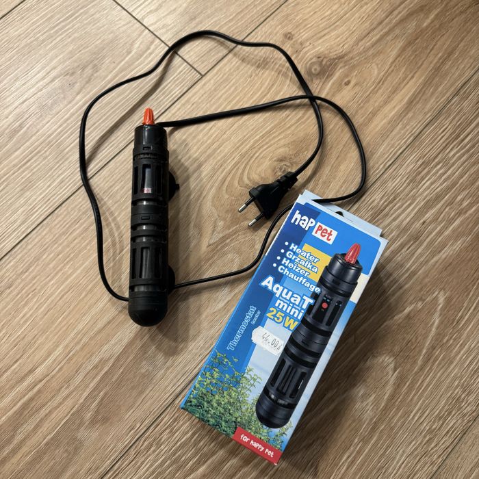 grzałka do akwarium dla rybki 25W AquaT Mini hap pet