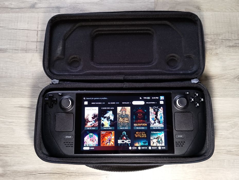 Steam Deck LCD 256gb + 128gb карточка