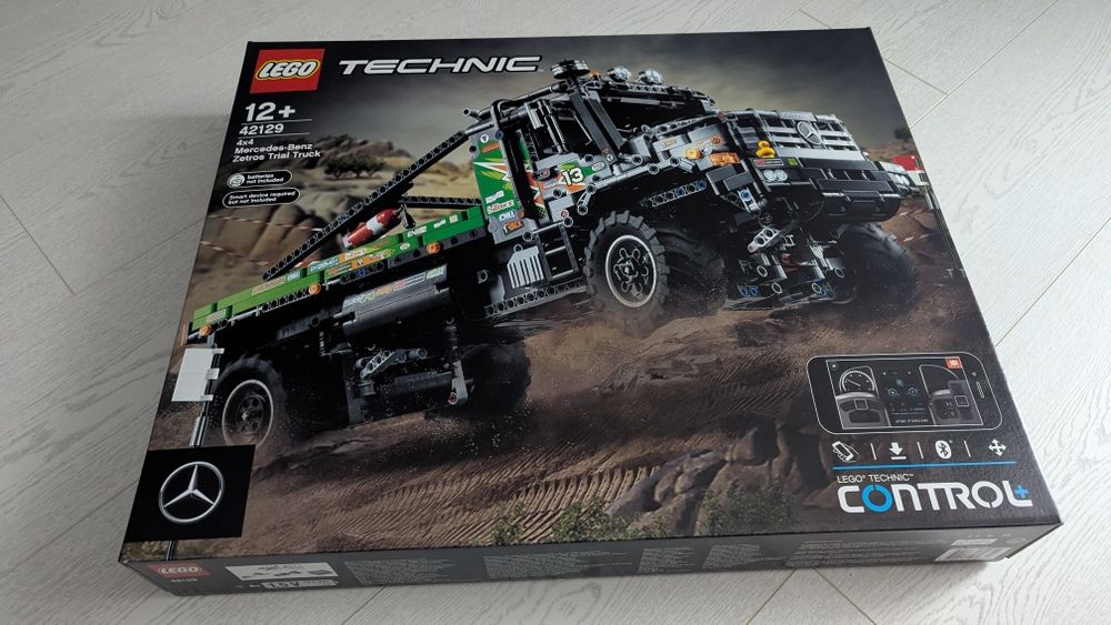 LEGO® 42129 Technic - Ciężarówka Mercedes-Benz Zetros z napędem na 4 k