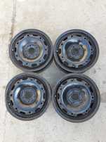 Стальні диски 5/100R14 Оригінал Volkswagen Golf 4 , Polo, Skoda Tur ,