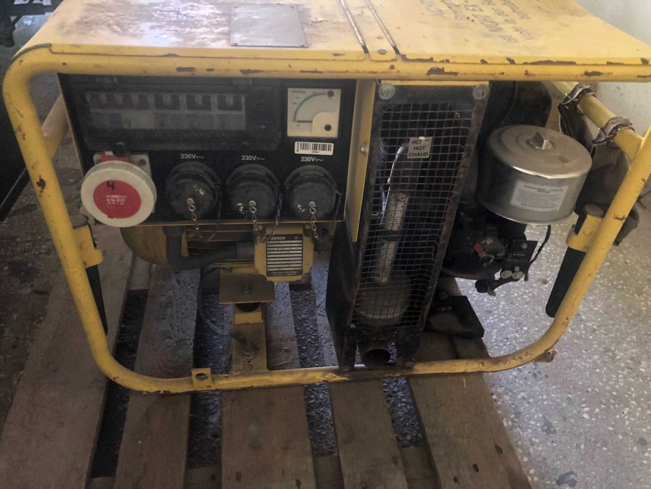 Agregat prądotwórczy Bosch 8,5 kVA 400 V /230 V