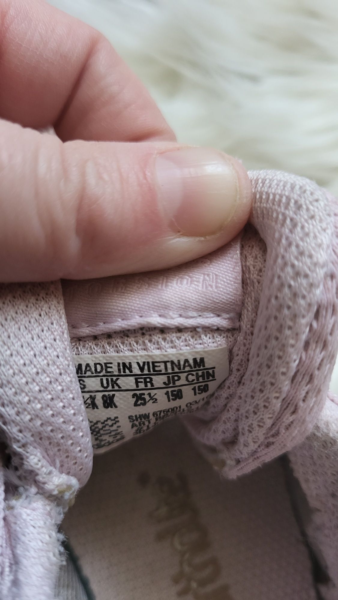 Buty adidas 25 i 1/2 różowe