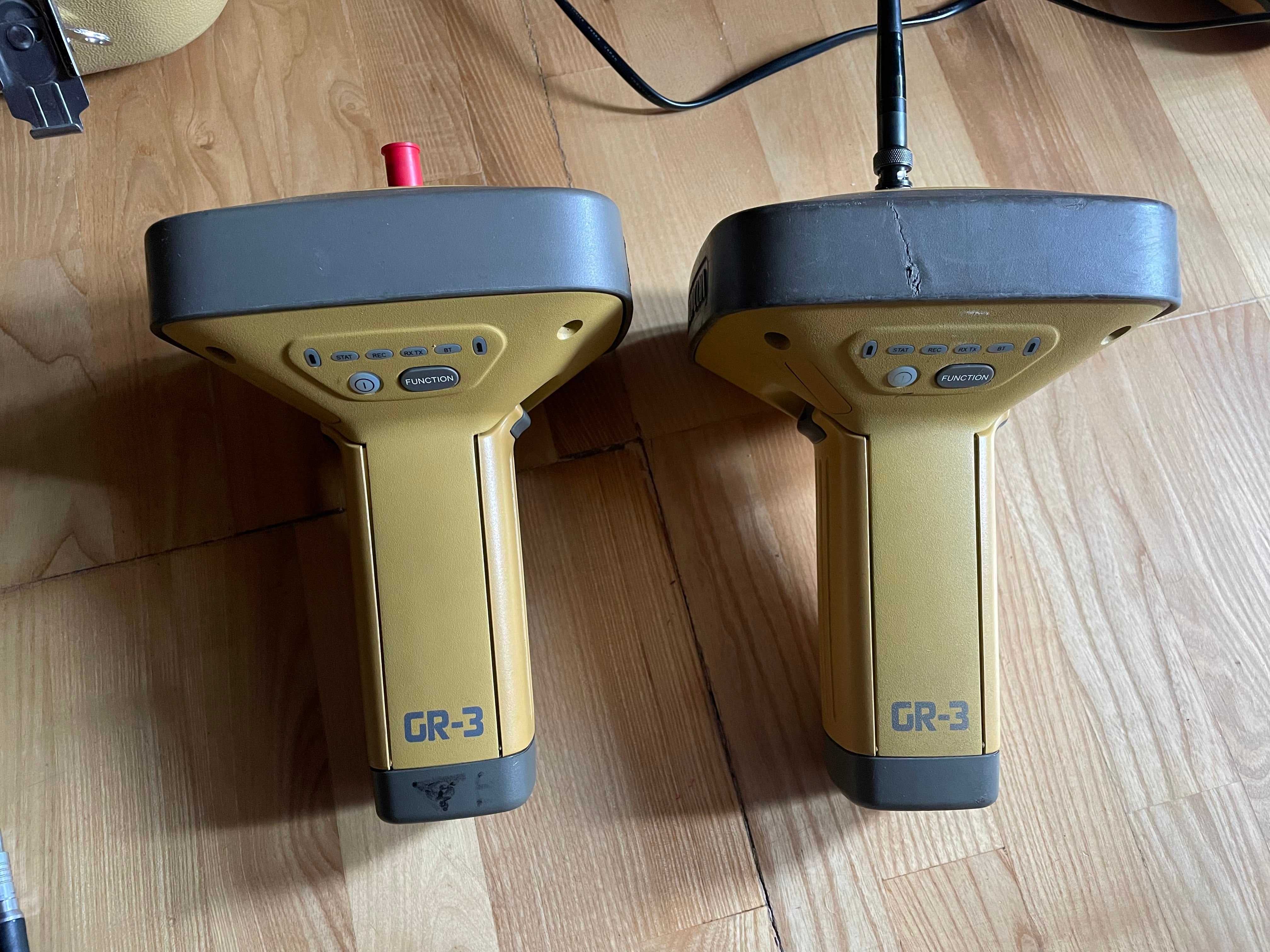 Topcon GR3 та штативи Nedo