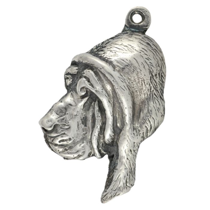 Bloodhound posrebrzany naszyjnik na łańcuszki Art-Dog