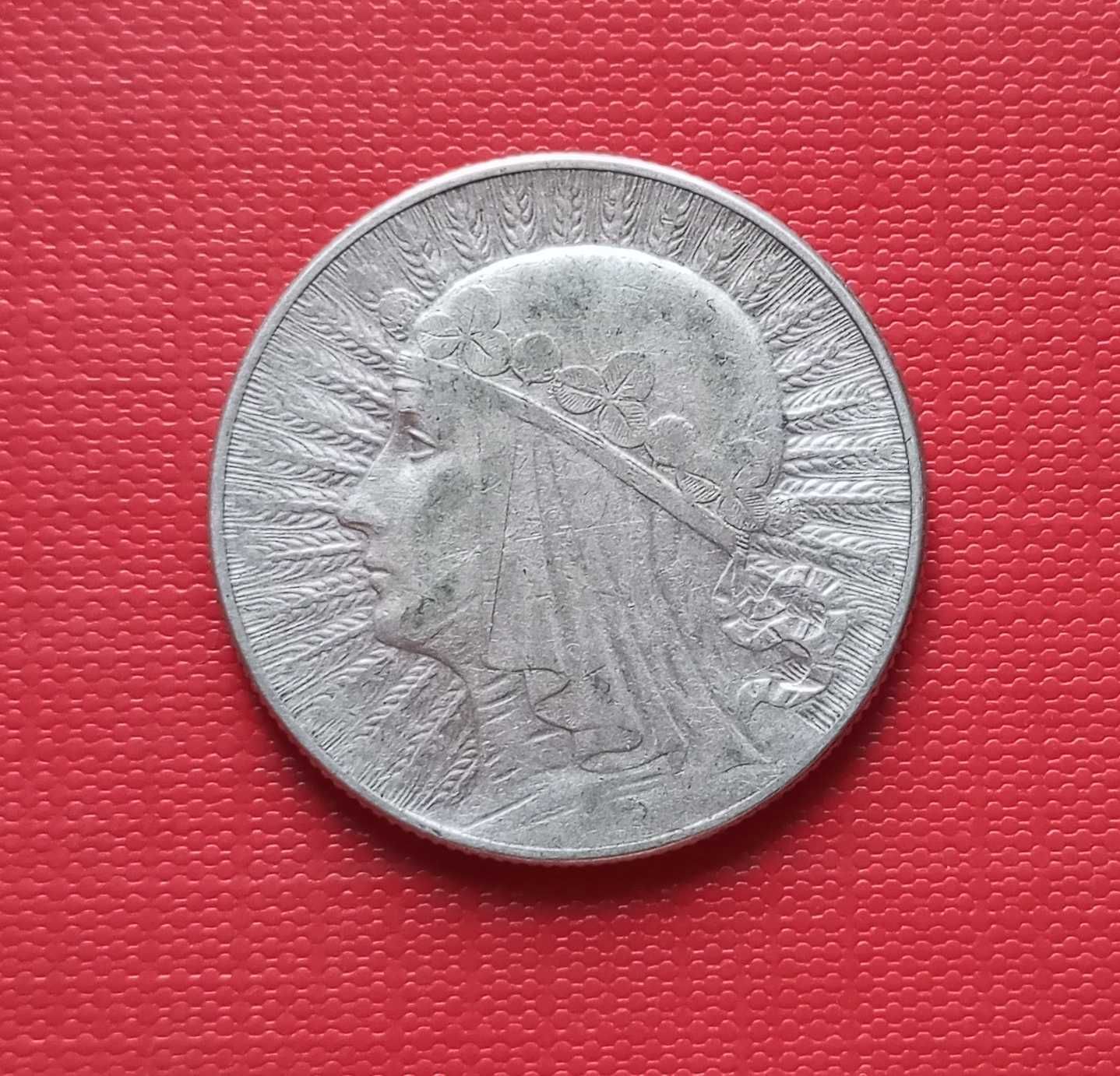 5  zł 1934  - Głowa Kobiety   - srebro