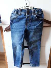 Spodnie jeansy denim skinny 3 4 lata 104