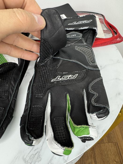 Nowe Rękawice Motocyklowe Rst S Pro Series CPX-C Carbon Sportowe Green