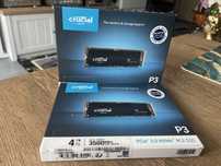 Nowa Pamięć Crucial P3 M.2 SSD 4TB/3500MB/GW/Nówka!