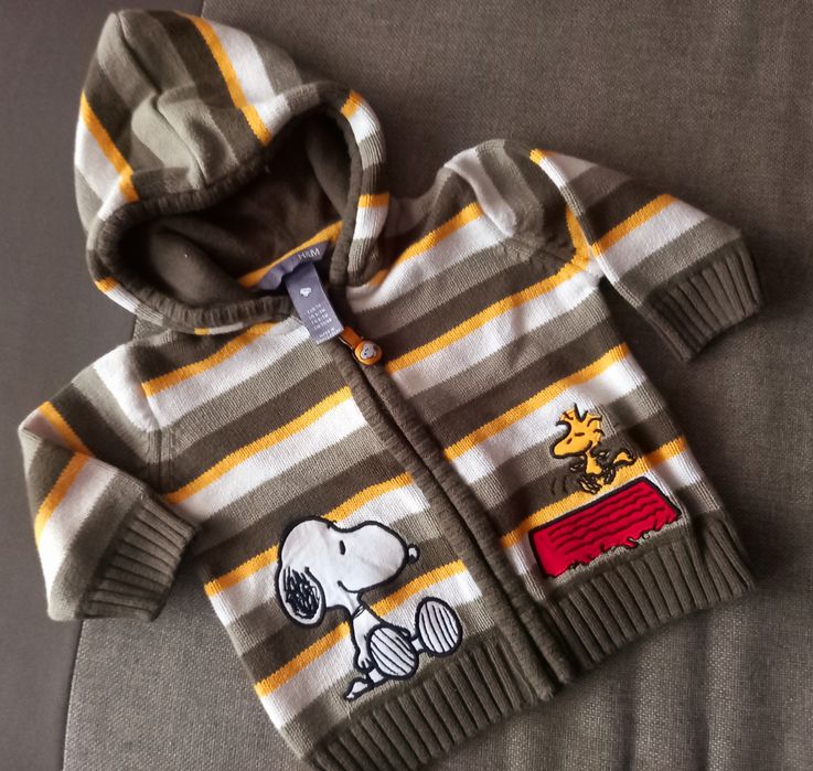 Sweter, kurtka zimowa- rozmiar 74