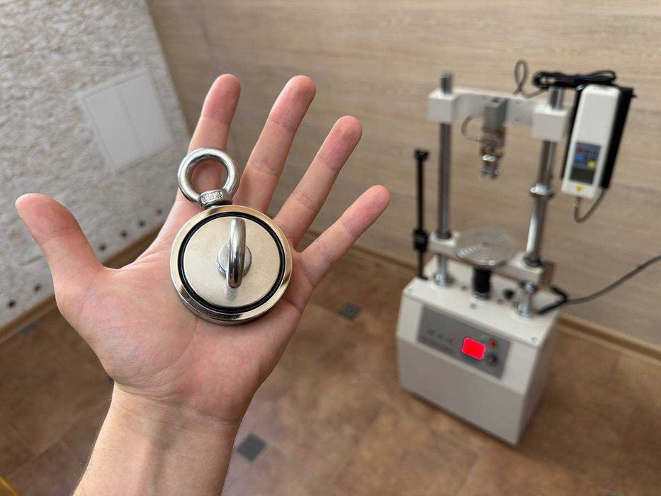 150кг Магніт Пошуковий Неодимовий Двосторонній LNM-60-2 Потужний Новий