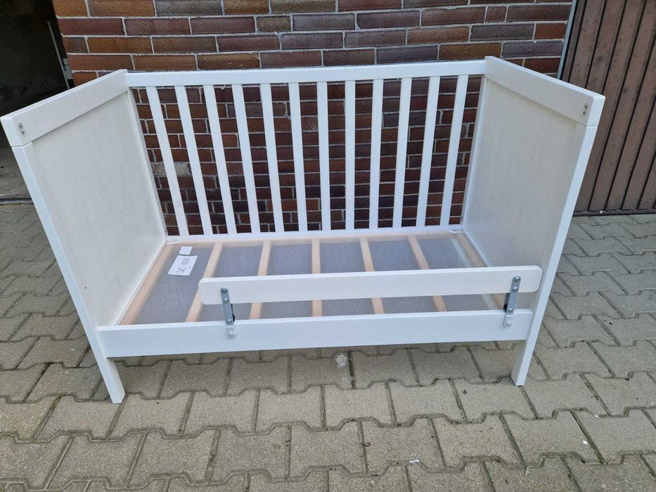 Łóżeczko dziecięce SUNDVIK IKEA 120x60 + materac - 2 szt.