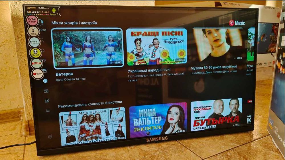 Samsung smart tv 32 42 45 50 55 Телевізор самсунг смарт тв телевизор