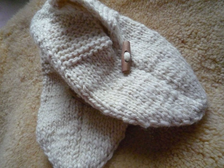 Handmade домашние тапочки следки носки шерстяные ручная работа большие