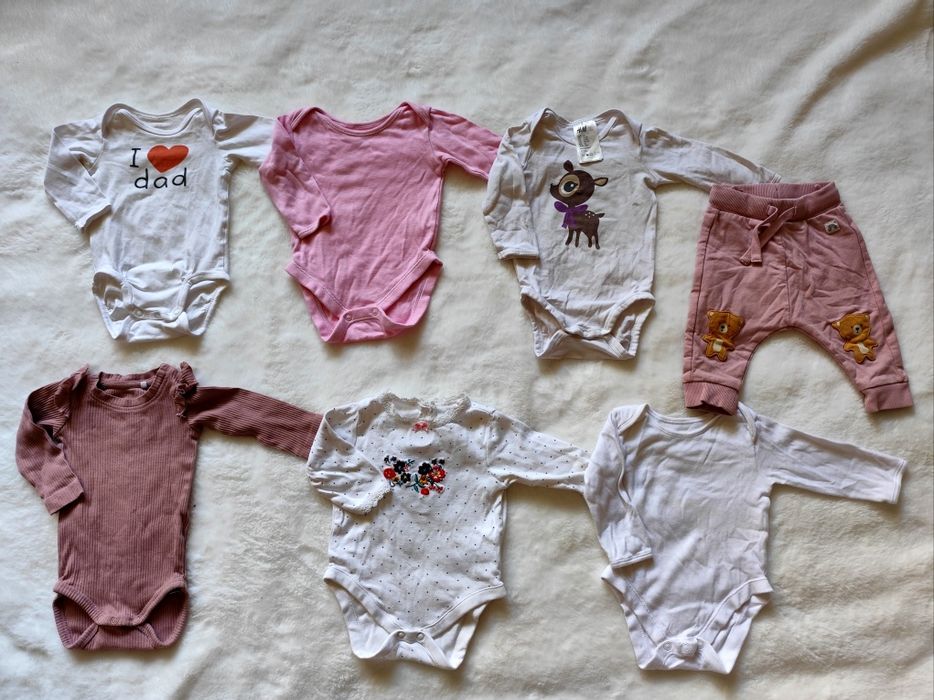 Paka ubranek 62 dla dziewczynki