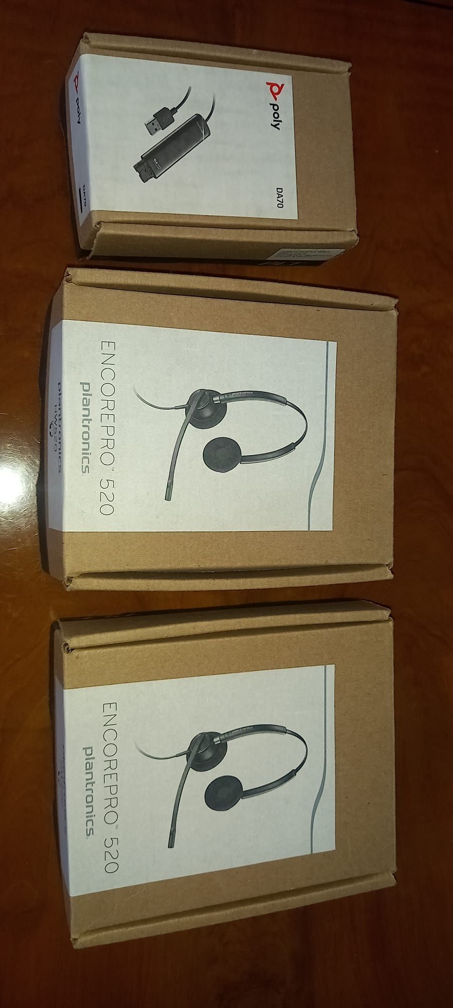 Auscultadores Headset Plantronics HW520
