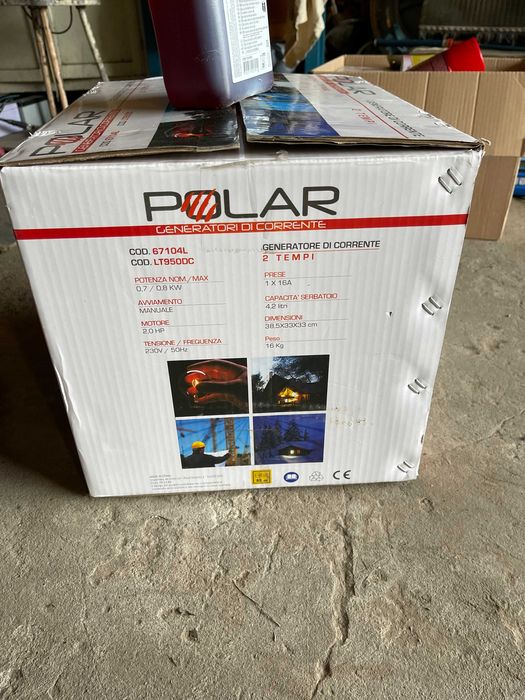 Генератор  POLAR 800 Вт Італія