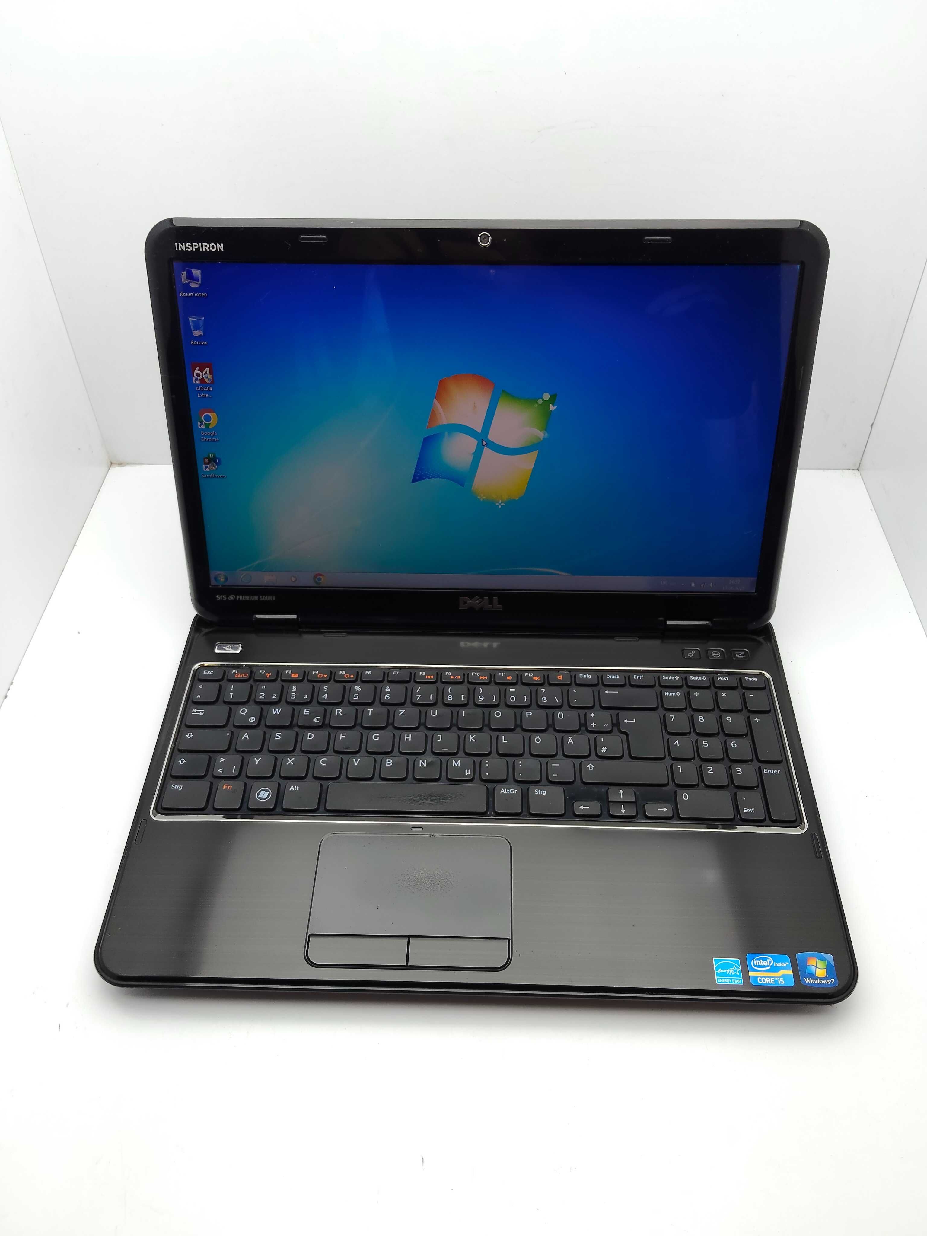 Dell N5110M CPU:i5-2450M Ram:6gb HDD:500gb NVIDIA GeForce GT525M 1gb