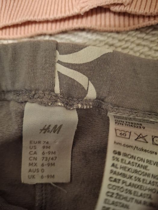 Zestaw ubranek rozm.74 i 80, H&M, Sinsay