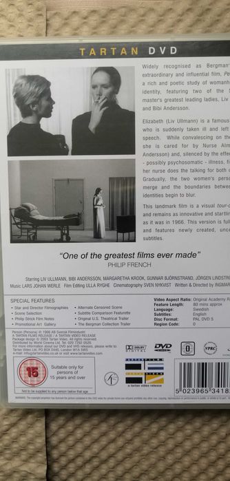 Ingmar Bergman  A mascara