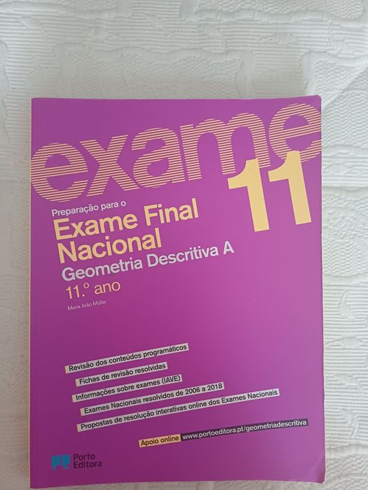 Manual para preparação do exame do 11°ano de geometria descritiva