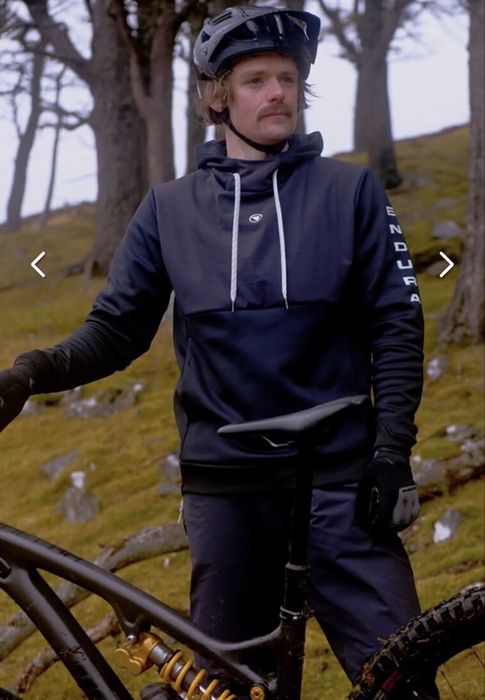 Bluza MTB Endura Trailster Tech Hoodie nie Fox Fire Defend Enduro