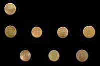 Série de 7 moedas de 1$00 - Portugal 1986 a 1992
